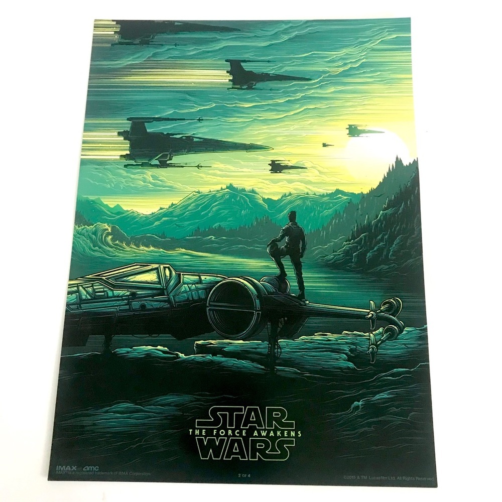 Star Wars The Force Awakens collectors art print